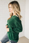 Waffle Knit Chenille Sweater