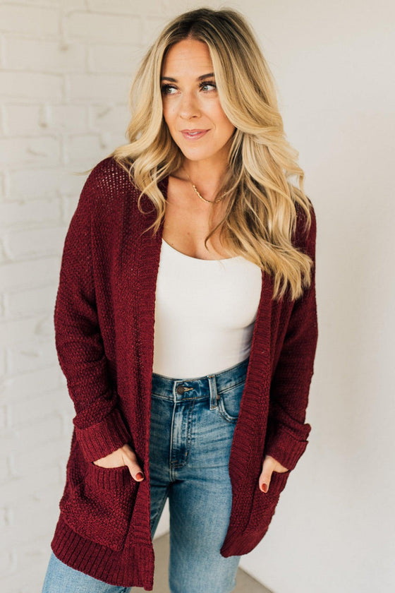 Waverly Slouchy Knit Cardi