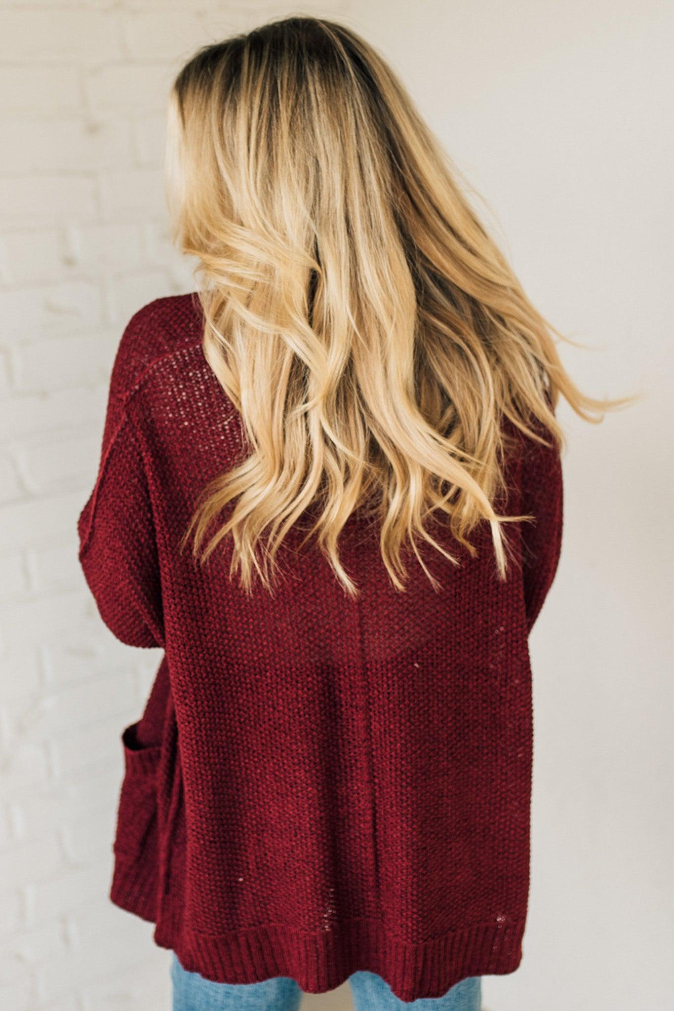 Waverly Slouchy Knit Cardi