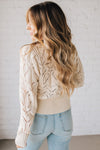 Woven Heart Sweater