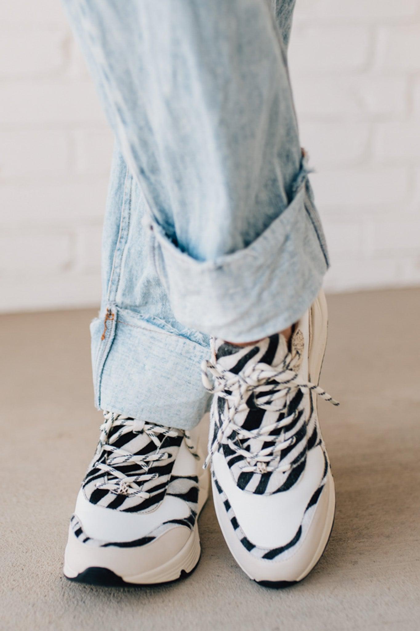 Xavi Pattern Mix Sneakers