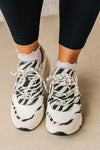 Xavi Pattern Mix Sneakers