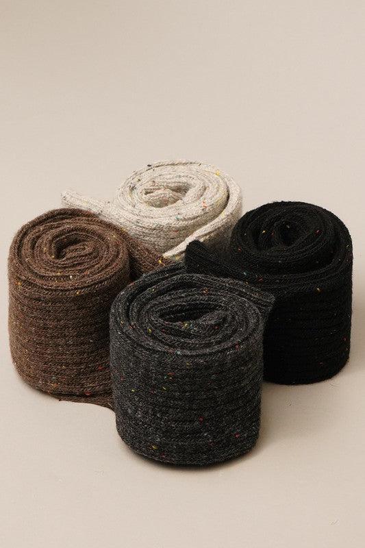 Confetti Wool Blend Socks
