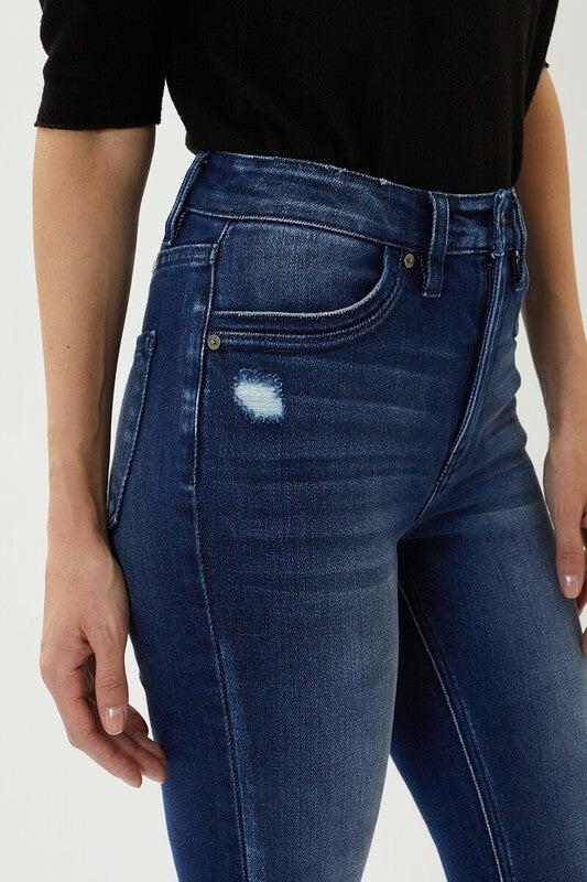 high waist jeans with cute pocket