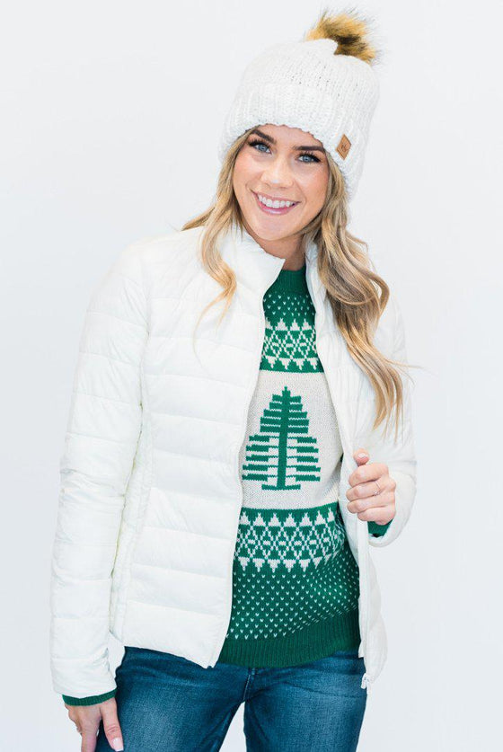 Padded Zip Up Jacket