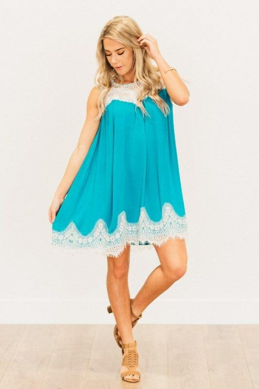 Lace Detail Dress | Clearance