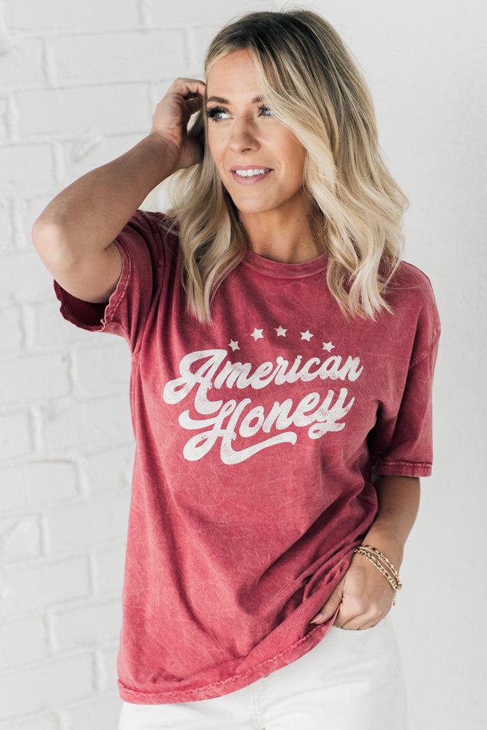 American Honey Mineral Wash Graphic Tee