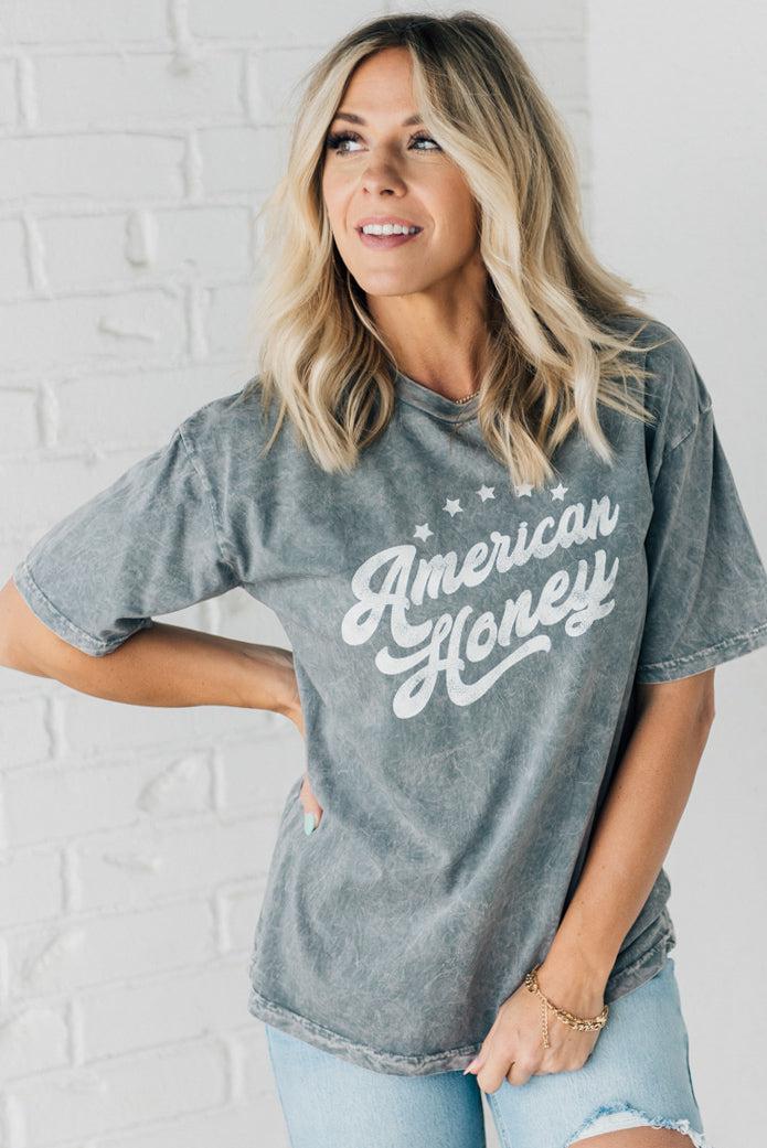 American Honey Mineral Wash Graphic Tee