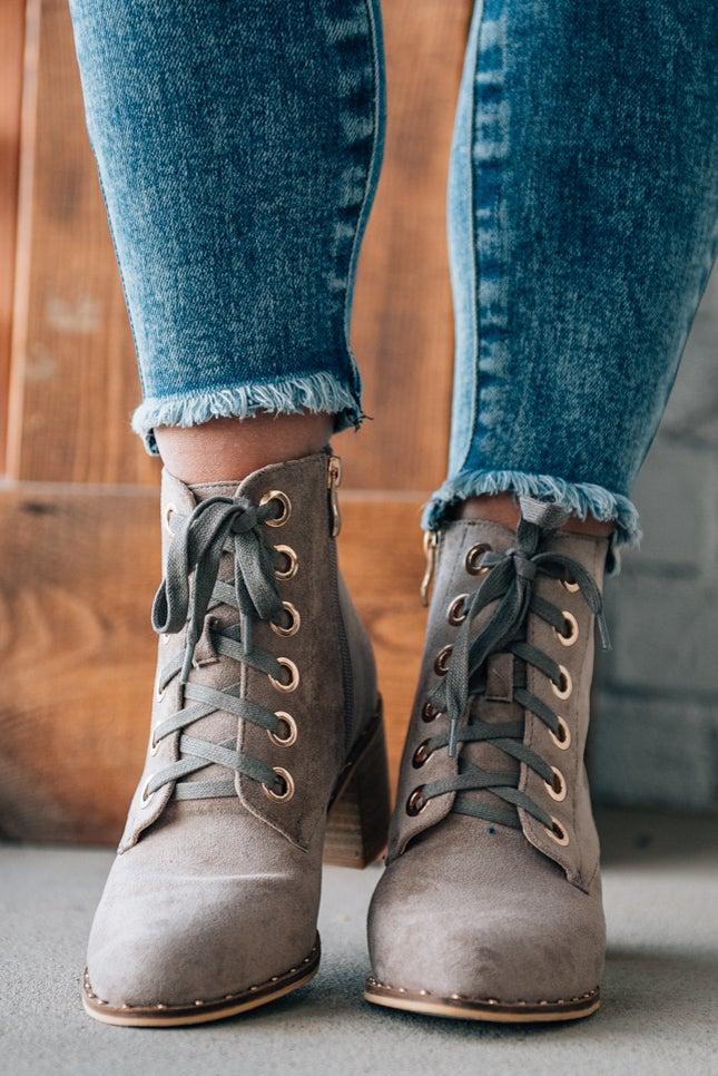 Brinley Lace Up Heeled Boots