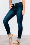 Cassidy Button Fly Jeans
dark-wash-denim-jeans-button-fly-pants-kancan