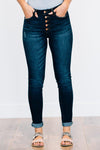 Cassidy Button Fly Jeans
dark-wash-denim-jeans-button-fly-pants-kancan