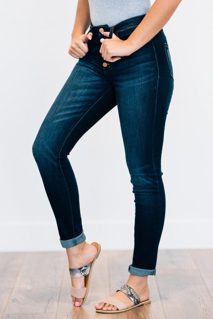 Plus Size Cassidy Distressed Jeans