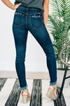 The Chelsea Jeans
distressed-dark-wash-skinny-jeans-raw-edge-denim