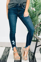The Chelsea Jeans
distressed-dark-wash-skinny-jeans-raw-edge-denim