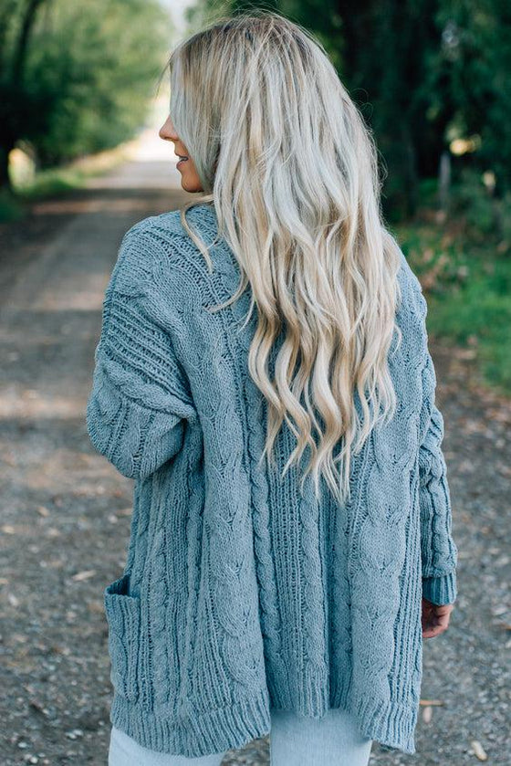 Chunky Cable Cardigan