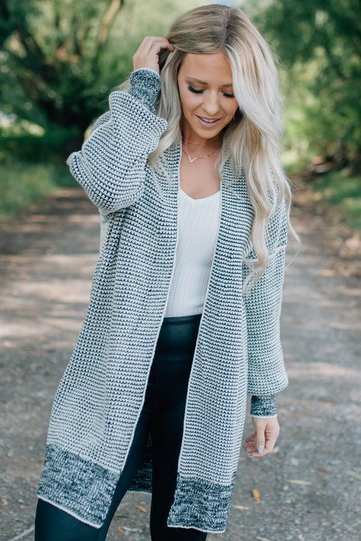 Chunky Knit Oversized Cardigan – RubyClaire Boutique