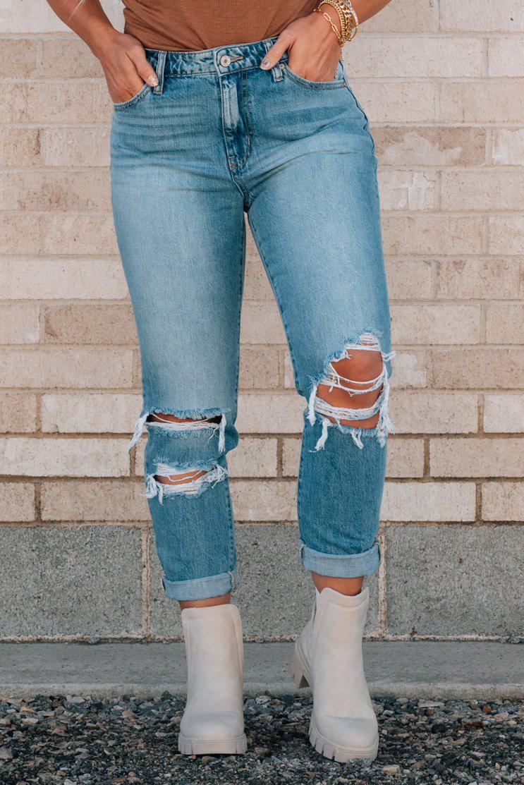 Claira High Rise Mom Jeans