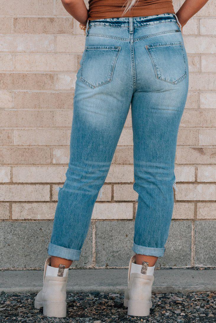 Claira High Rise Mom Jeans