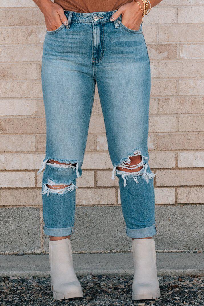 Claira High Rise Mom Jeans