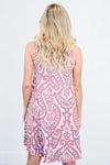 Damask Tank Dress + Pockets