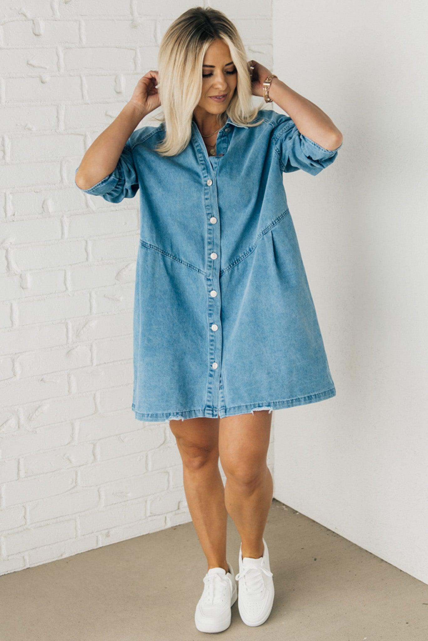 Florence Denim Dress