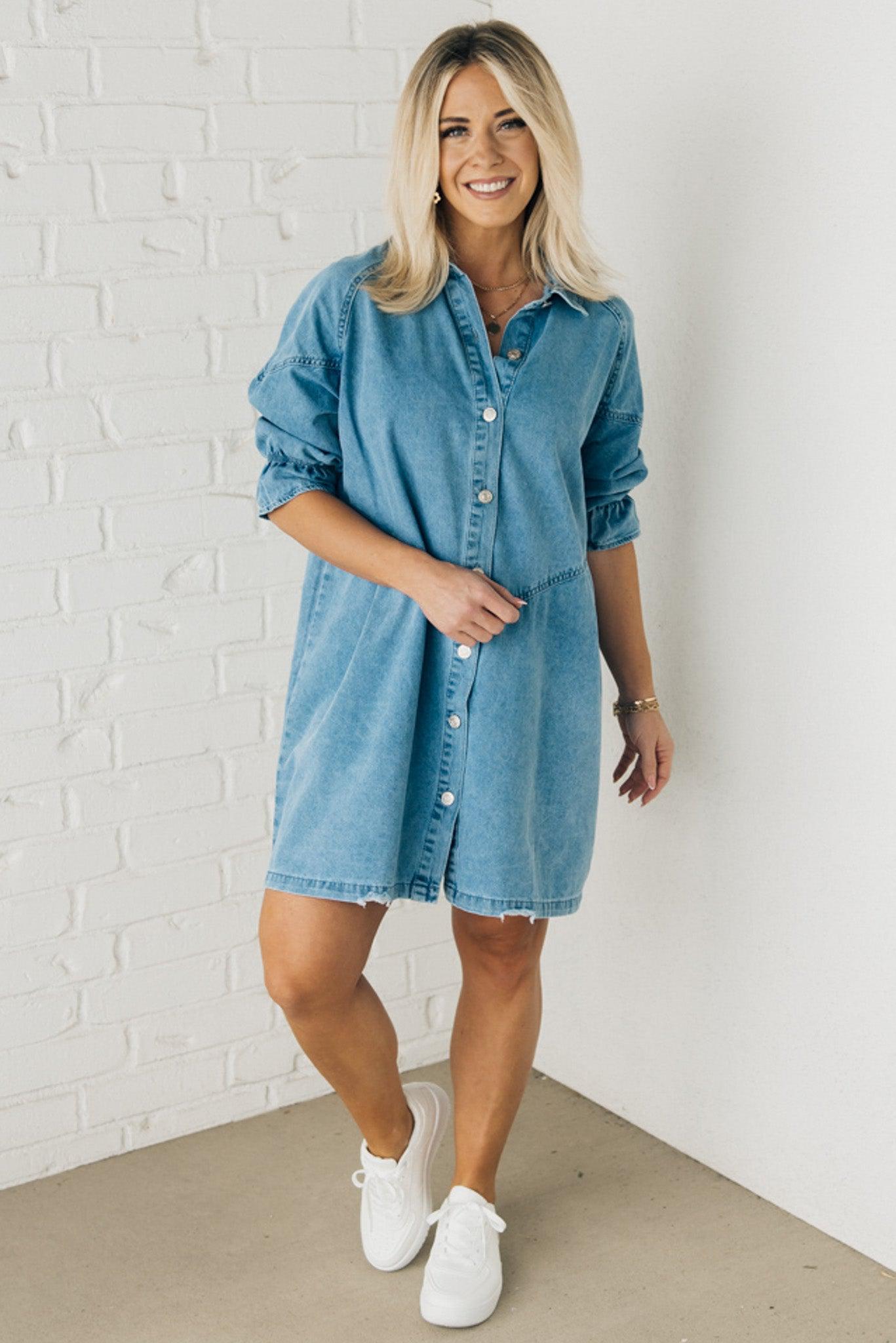 Florence Denim Dress