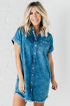 Got the Blues Denim Dress