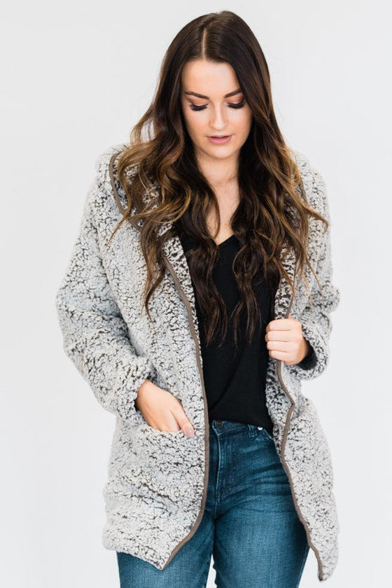Hooded Sherpa Jacket