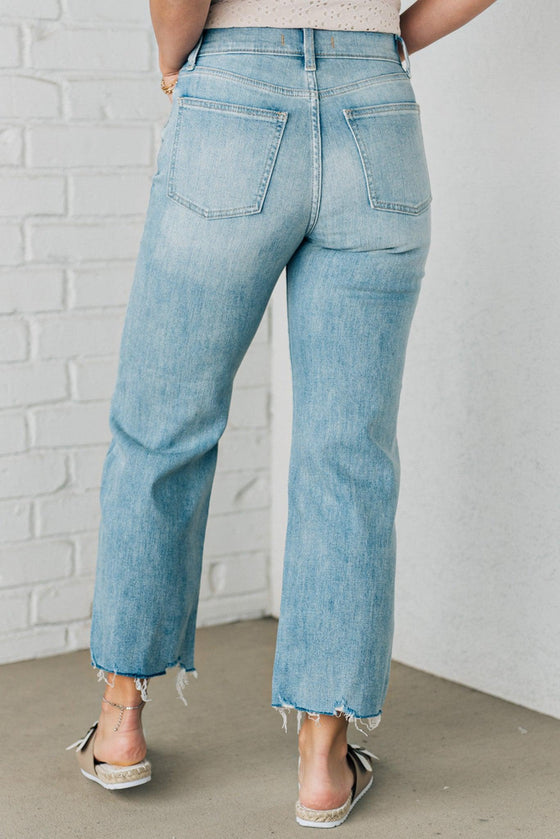 Haven Light Wash Crop Jeans