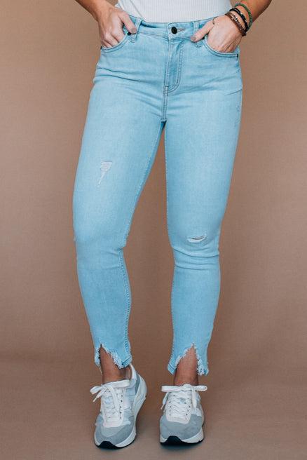 Jada Split Ankle Denim Jeans