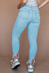 Jada Split Ankle Denim Jeans