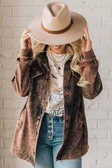  Mineral Wash Shacket