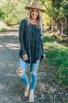 Mineral Wash Waffle Tunic