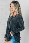 Mineral Wash Waffle Tunic