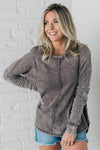 Mineral Wash Waffle Tunic