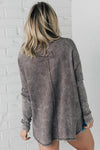 Mineral Wash Waffle Tunic