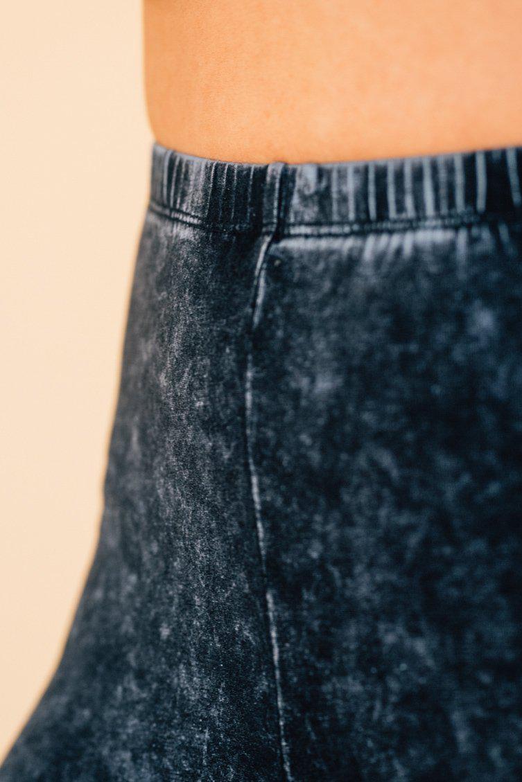 Mineral Wash Biker Shorts – RubyClaire Boutique