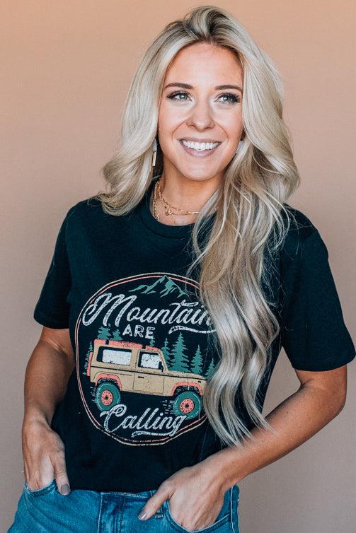Mountains Calling Graphic Tee
