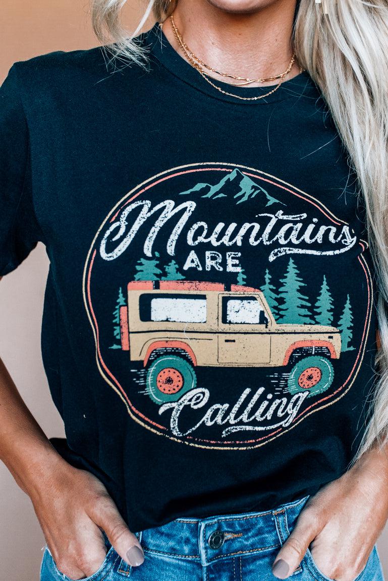 Mountains Calling Graphic Tee