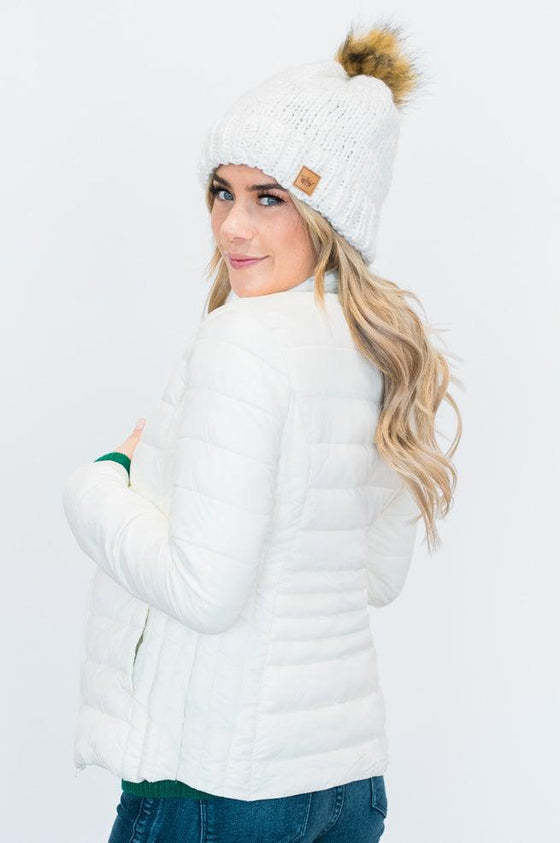 Padded Zip Up Jacket