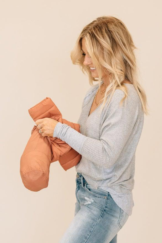 Padded Zip Up Jacket
