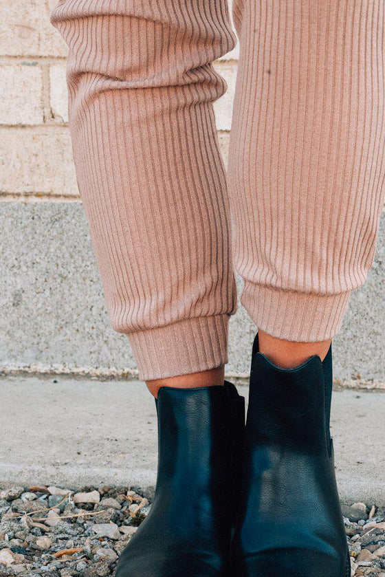 Ribbed Knit Jumpsuit