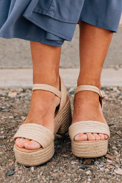 Riley Espadrille Platform Sandals
