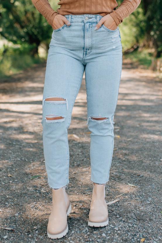 Rue High Rise Girlfriend Jeans