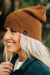 Slouchy Cuffed Waffle Beanie