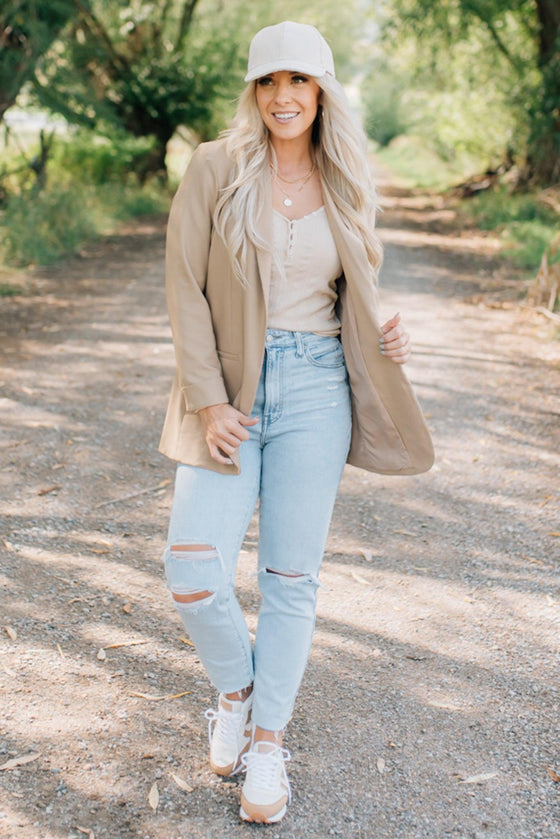 Solid Blazer