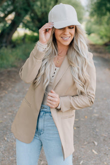  Solid Blazer