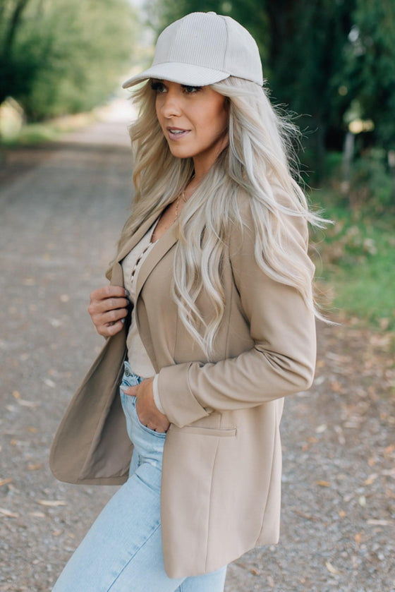 Solid Blazer