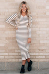 Sweater Ribbed Slim Fit Dress