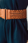 Vegan Braided Stretch Belt